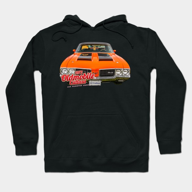 1972 Olsdmobile Cutlass 442 Hardtop Coupe Hoodie by Gestalt Imagery